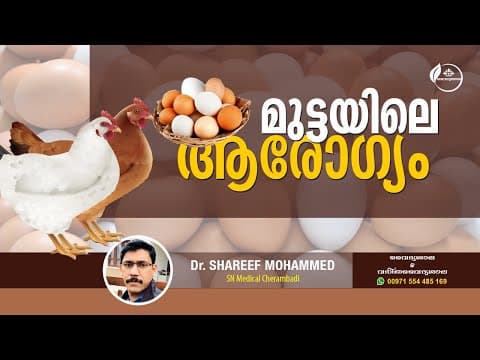 കോഴിമുട്ടയുടെ ആരോഗ്യ ഗുണങ്ങൾ | Health Benefits of Egg | White Eggs and Brown Eggs | Dr Shareef